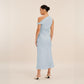 Aere Off Shoulder Linen Midi - Size 12